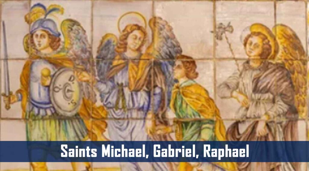 Saints Michael, Gabriel, Raphael