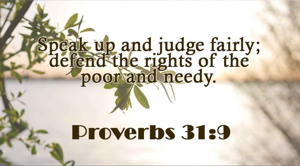 Proverbs 31:9