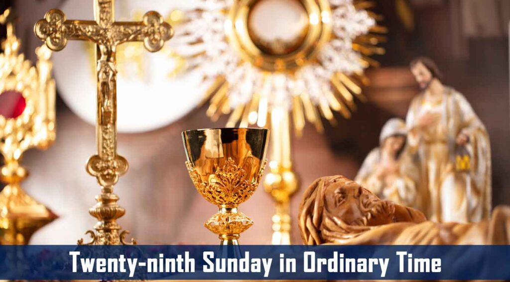 Twenty-ninth Sunday in Ordinary Time