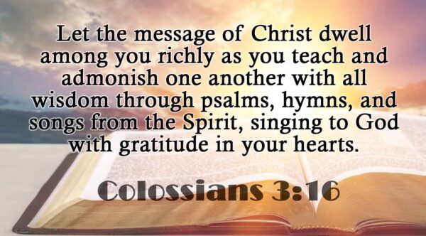 Colossians 3:16 – Catholic | San Jose Filipino Ministry