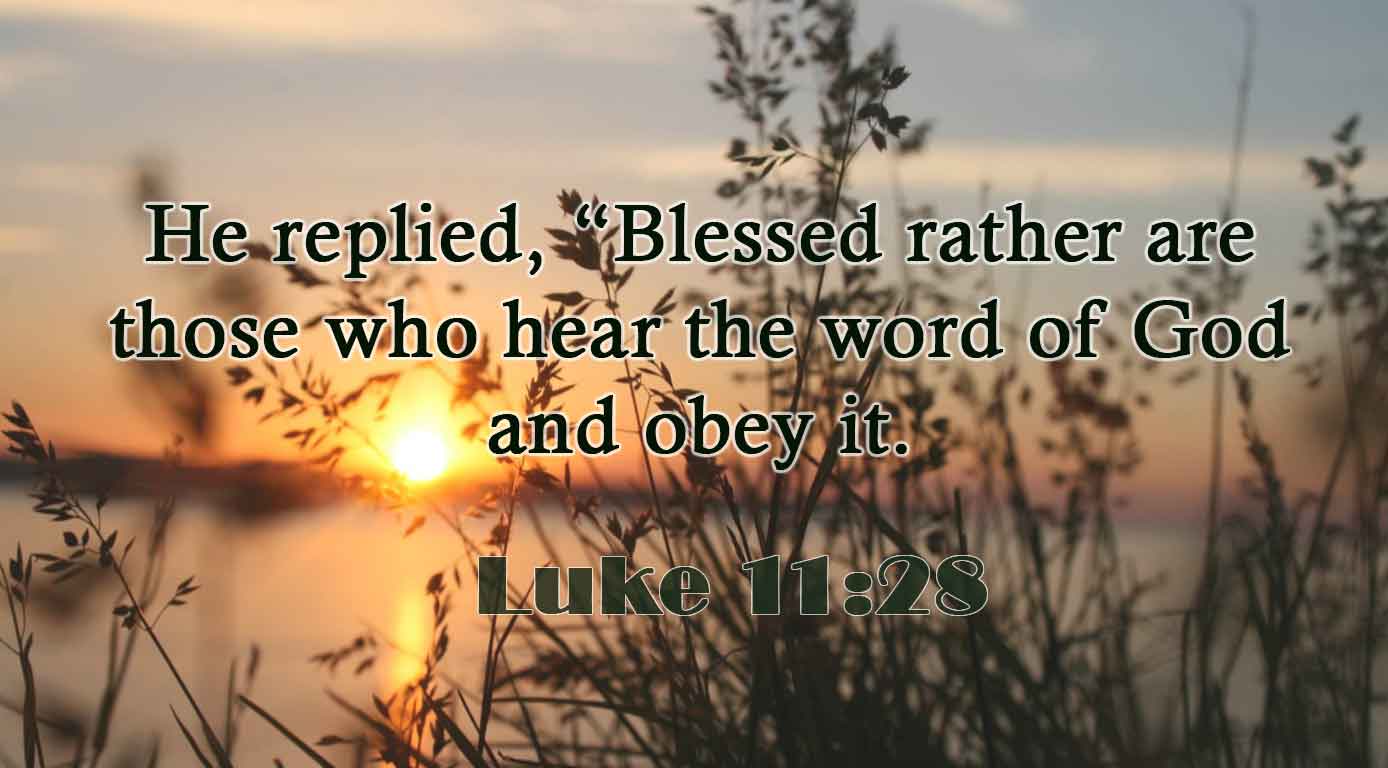 Luke 11:28 – Catholic | San Jose Filipino Ministry