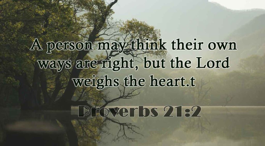 Proverbs 21:2