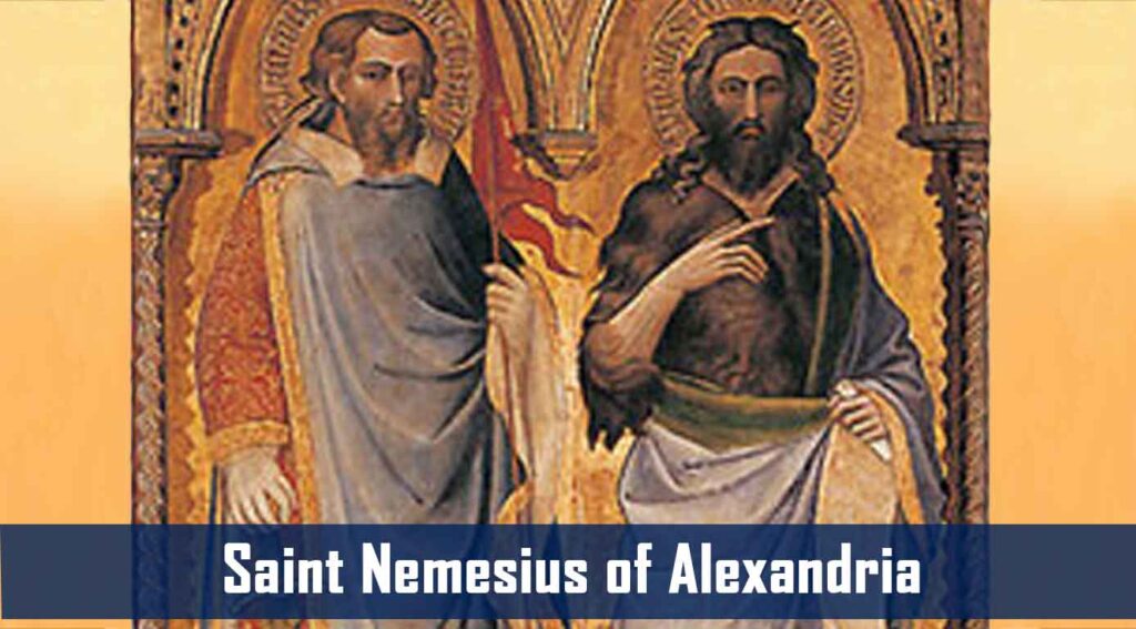 Saint Nemesius of Alexandria