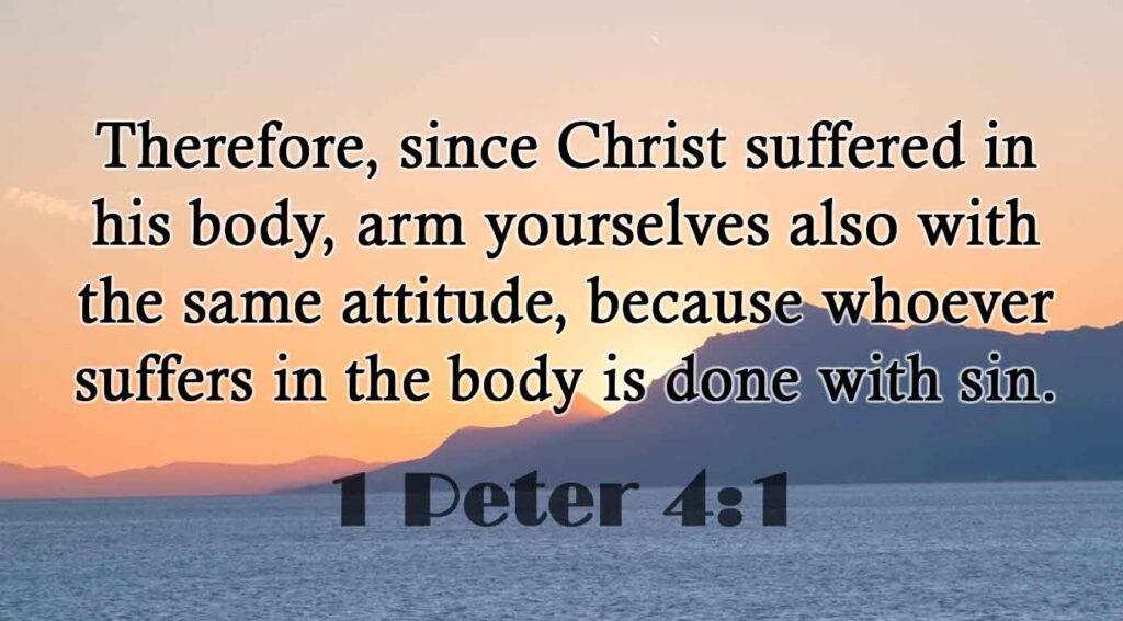 1 Peter 4:1