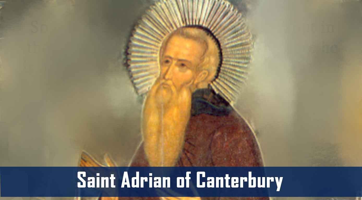 Saint Adrian Of Canterbury – Catholic | San Jose Filipino Ministry