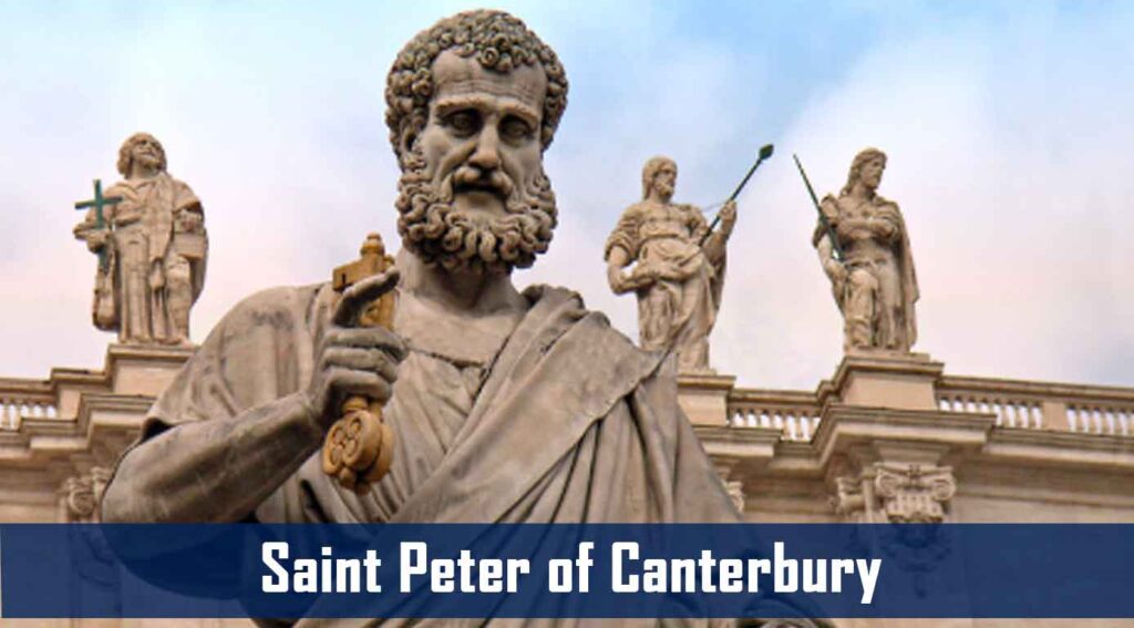 Saint Peter of Canterbury