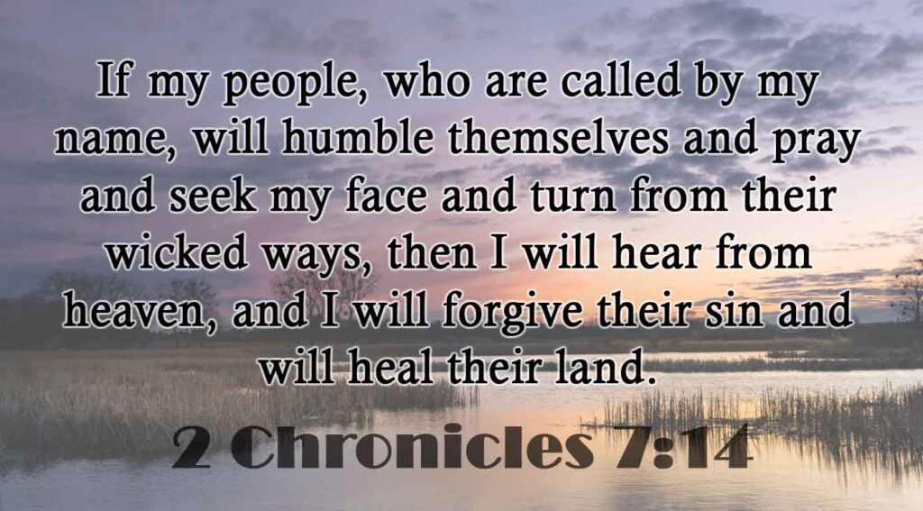 2 Chronicles 7:14