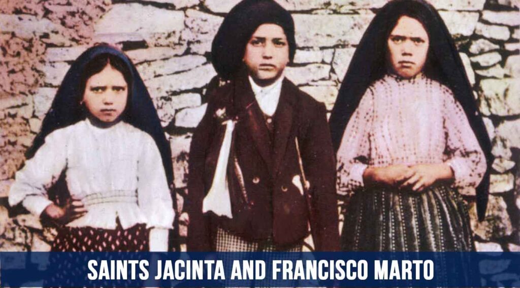 Saints Jacinta and Francisco Marto