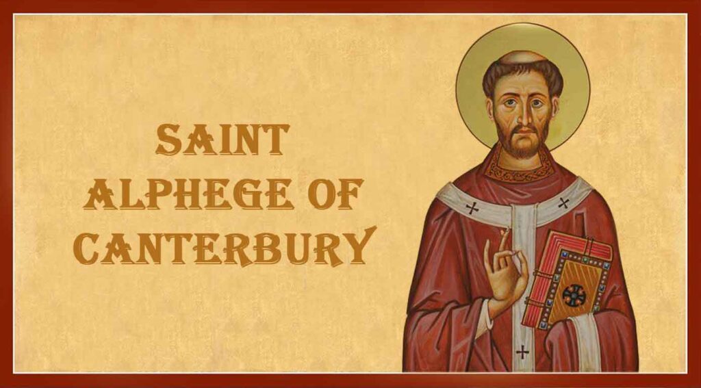 Saint Alphege of Canterbury