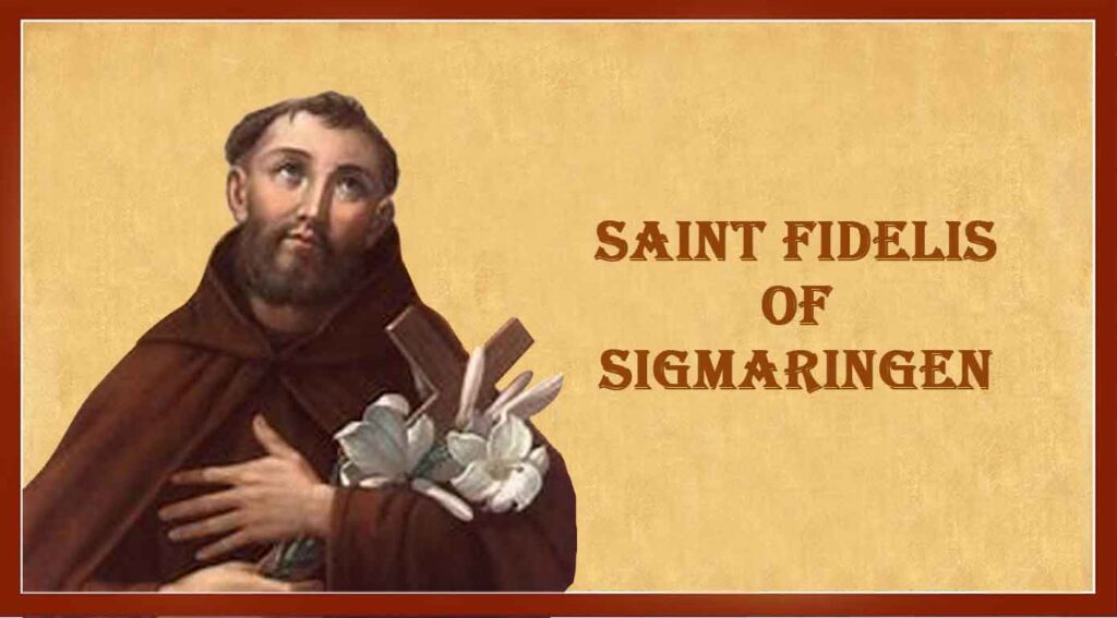 Saint Fidelis of Sigmaringen