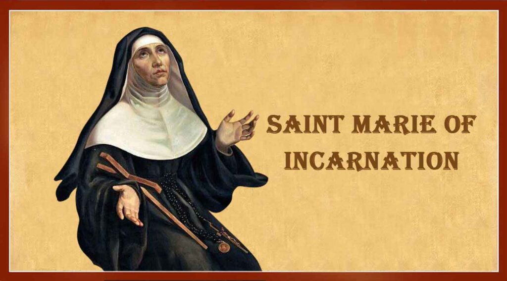 Saint Marie of Incarnation