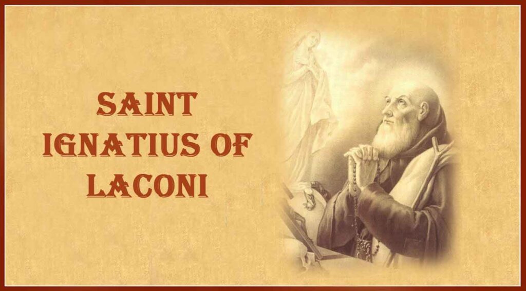 Saint Ignatius of Laconi