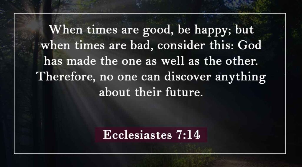 Ecclesiastes 7:14