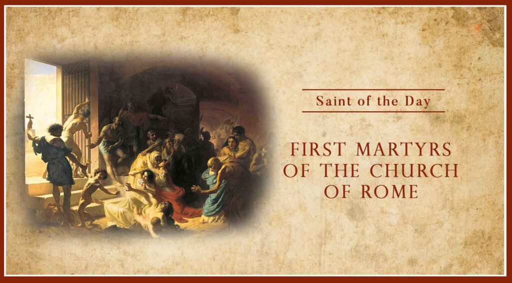 First Martyrs of the Church of Rome