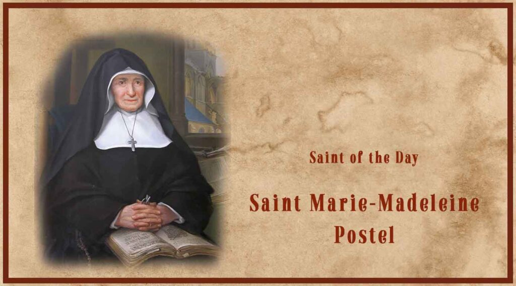 Saint Marie-Madeleine Postel