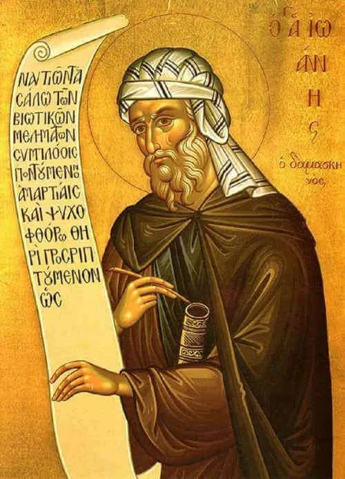 Saint John Damascene, Priest, Religious and Doctor