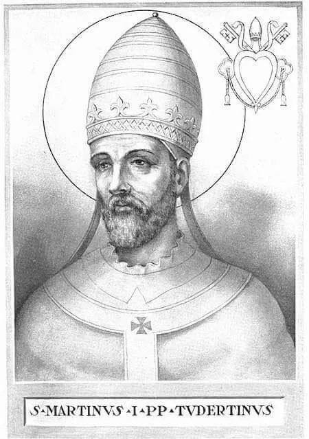 Saint Martin I, Pope and Martyr