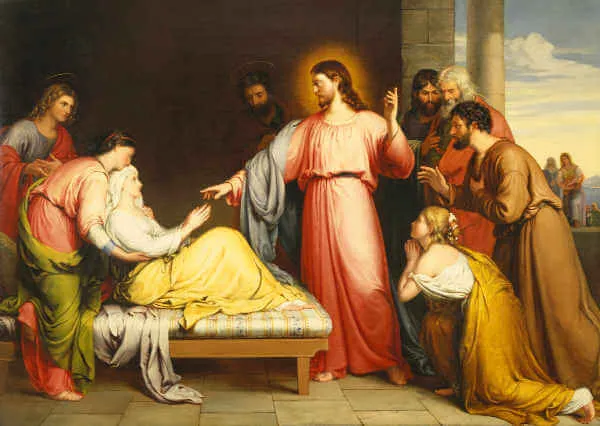 Luke 4:38-39