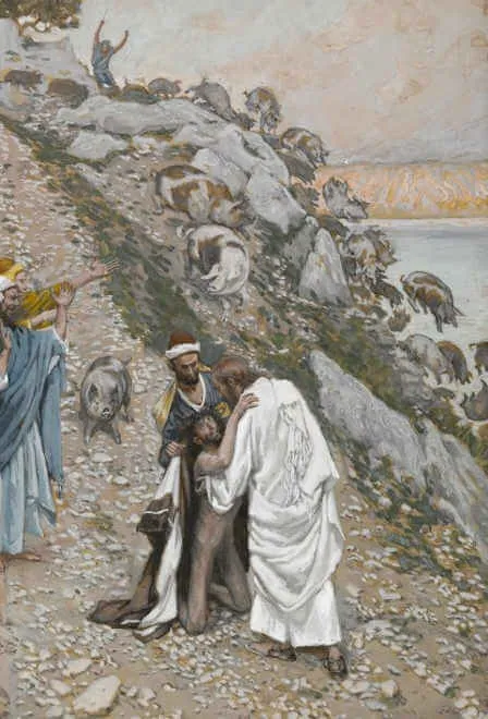 Matthew 8:33-34
